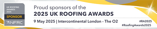 Proud sponsors of the 2025 UK Roofing Awards